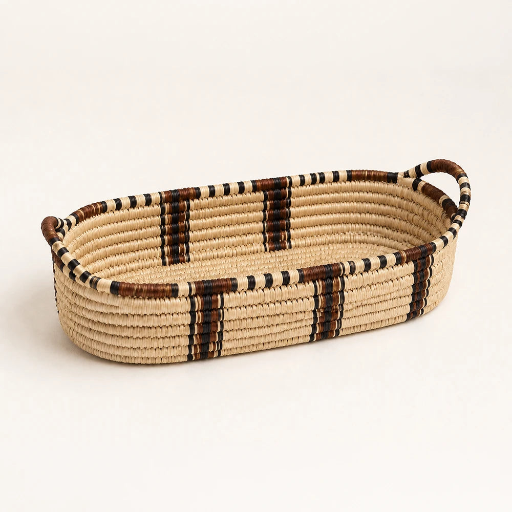 Palm Leaf Organiser Set – 36x13 (Handwoven)