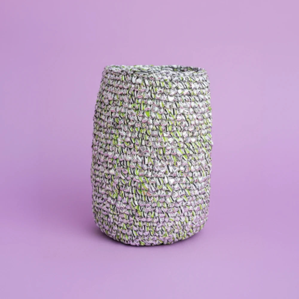 Upcycled Planter – (Handwoven)